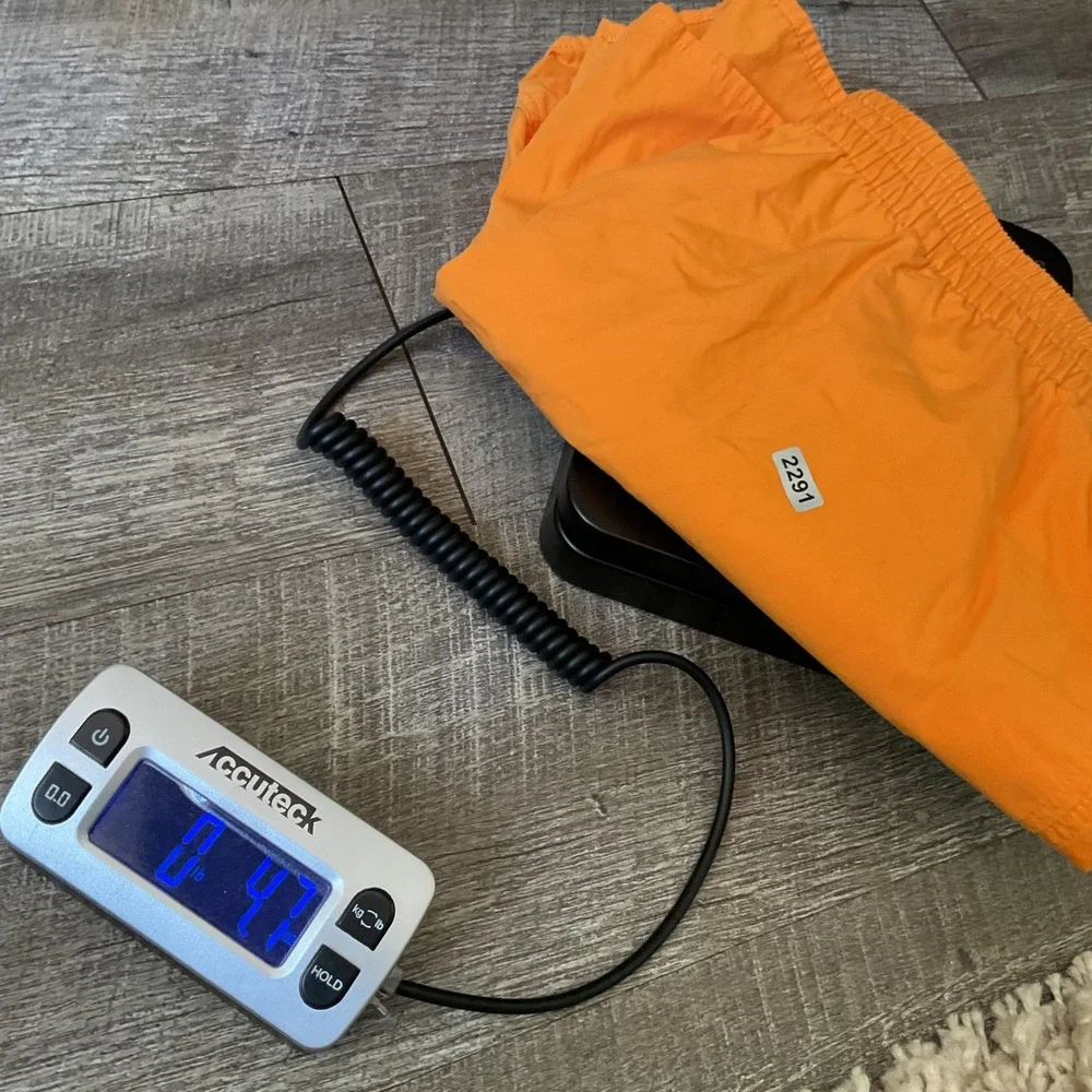 Babaton Women Orange Elastic Waist Athletic Shorts Size M 2291